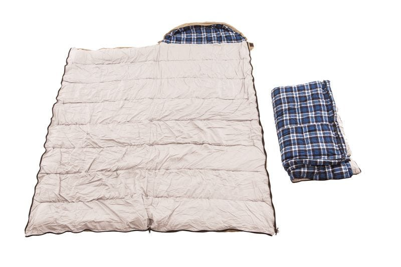 2x Adventure Kings Premium Sleeping bag -5°C to 5°C - Left and Right Zipper