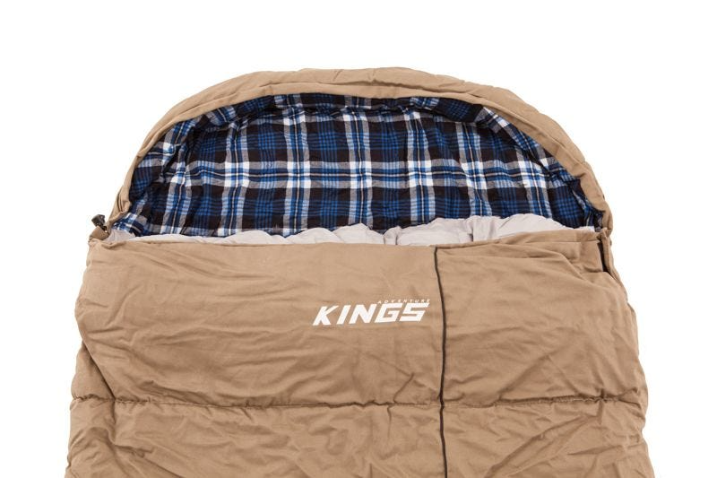 2x Adventure Kings Premium Sleeping bag -5°C to 5°C - Left and Right Zipper