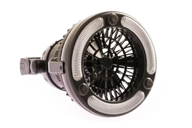 Adventure Kings Big Daddy Deluxe Double Swag Tent + 2 in 1 LED Light & Fan