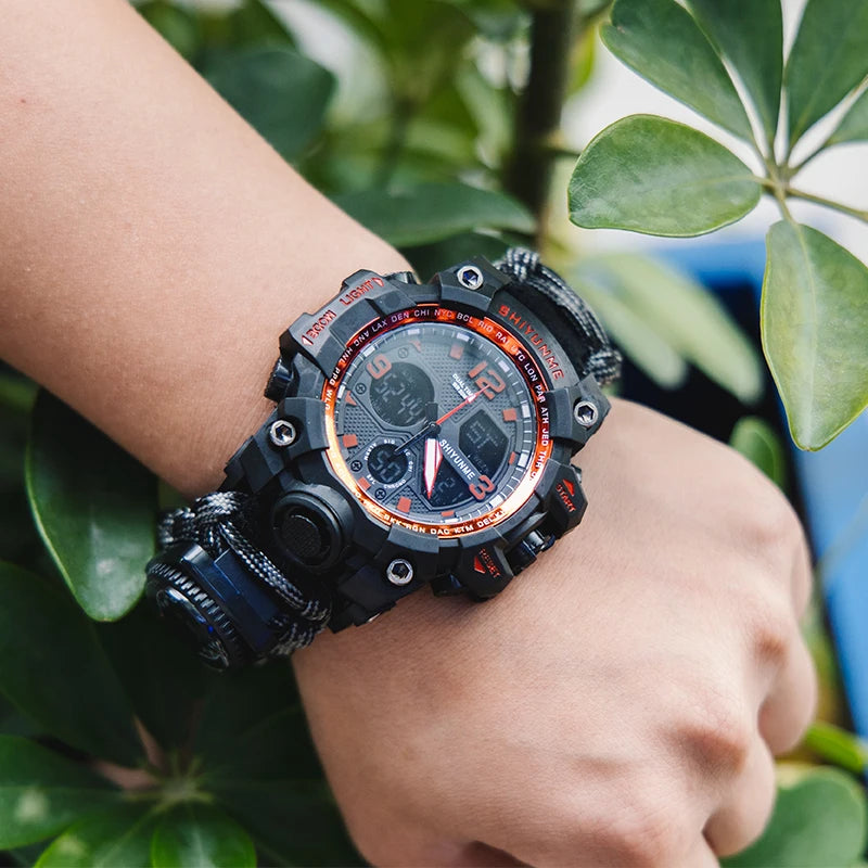 Multifunction Survival Camping Watch