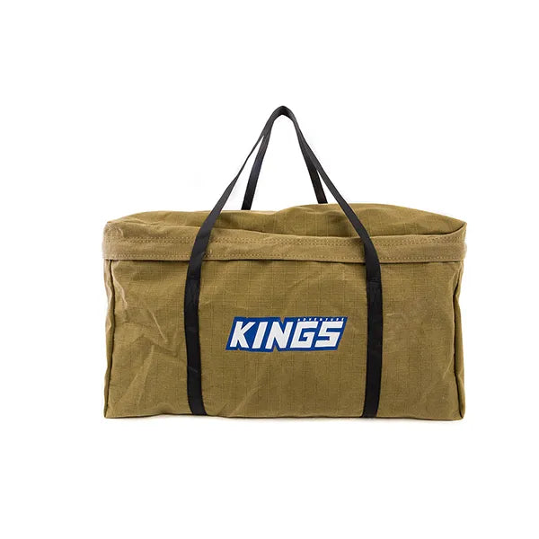 Kings Premium Camp Oven Stove | Wood-Fired BBQ | Enclosed Firepit | Steel Construction + Camp Oven BBQ Bag