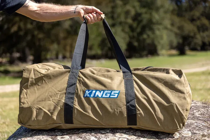 Kings Deluxe Single Swag Tent + Deluxe Storage Bag