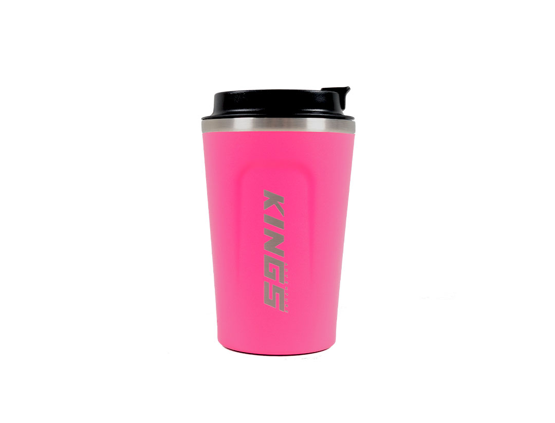Pink Bluetooth Speaker + Pink Coffee Cup - JMS Camping