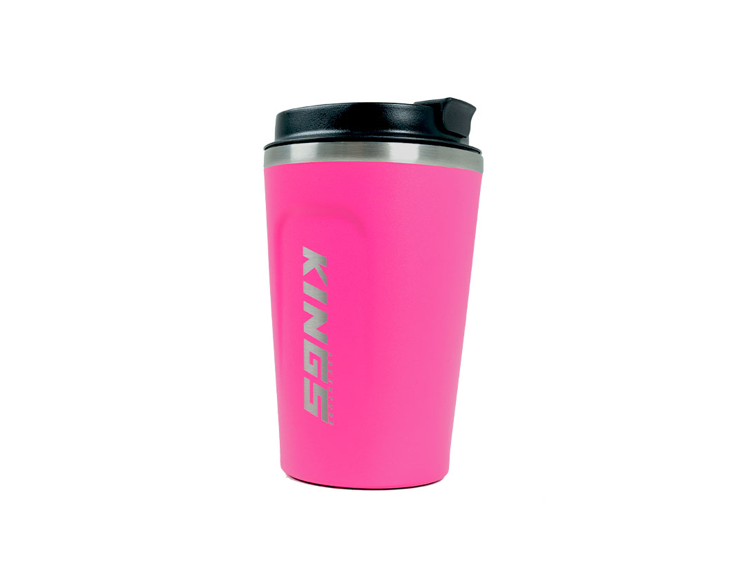 Pink Bluetooth Speaker + Pink Coffee Cup - JMS Camping