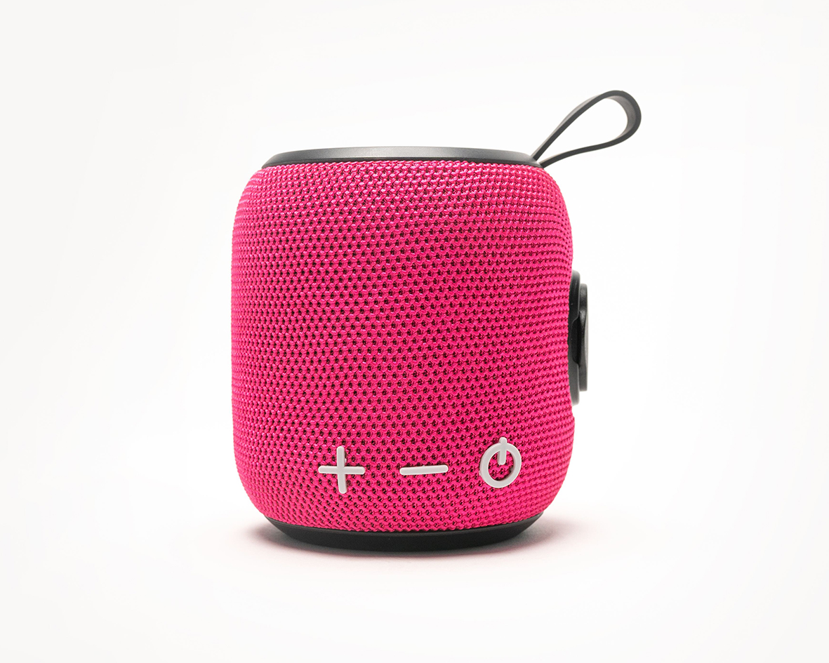 Pink Bluetooth Speaker + Pink Coffee Cup - JMS Camping