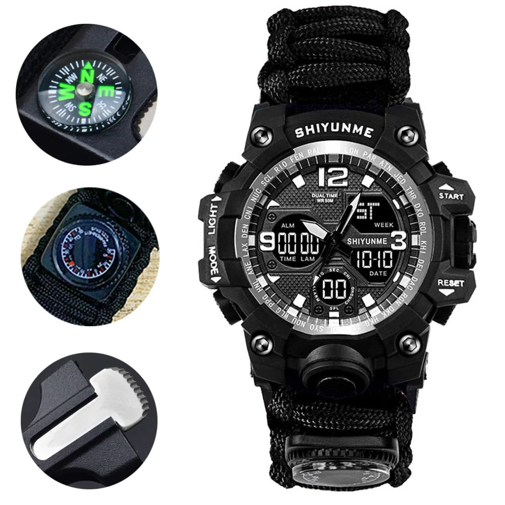 Multifunction Survival Camping Watch