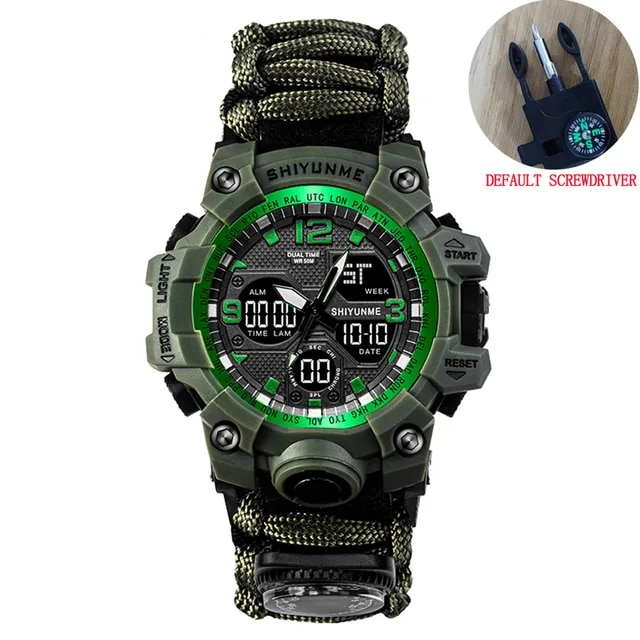 Multifunction Survival Camping Watch