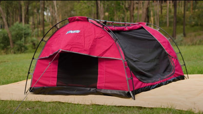 Kings Pink Double Swag + Canvas Swag Bag - JMS Camping