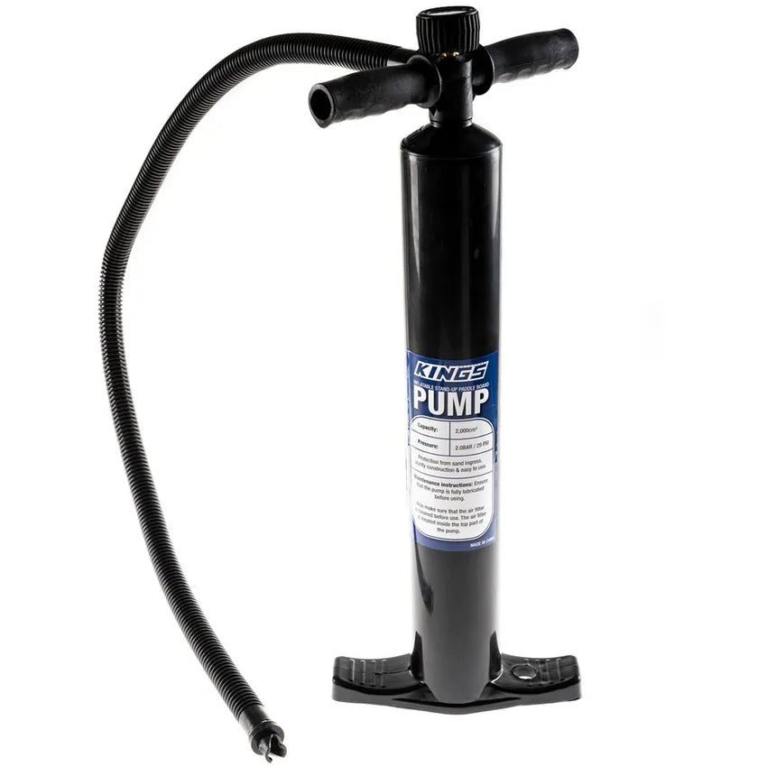 Adventure Kings Inflatable Stand-Up Paddle Board + Single-Action Paddleboard Pump - JMS Camping Store