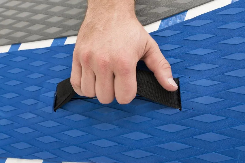 Adventure Kings Inflatable Stand-Up Paddle Board + Single-Action Paddleboard Pump - JMS Camping Store