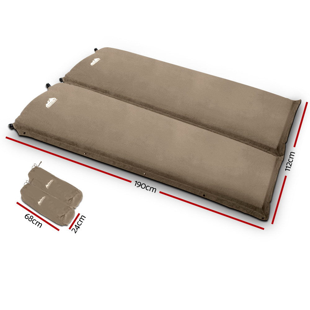 Camping Sleeping Mat Double 10cm - jmscamping.com