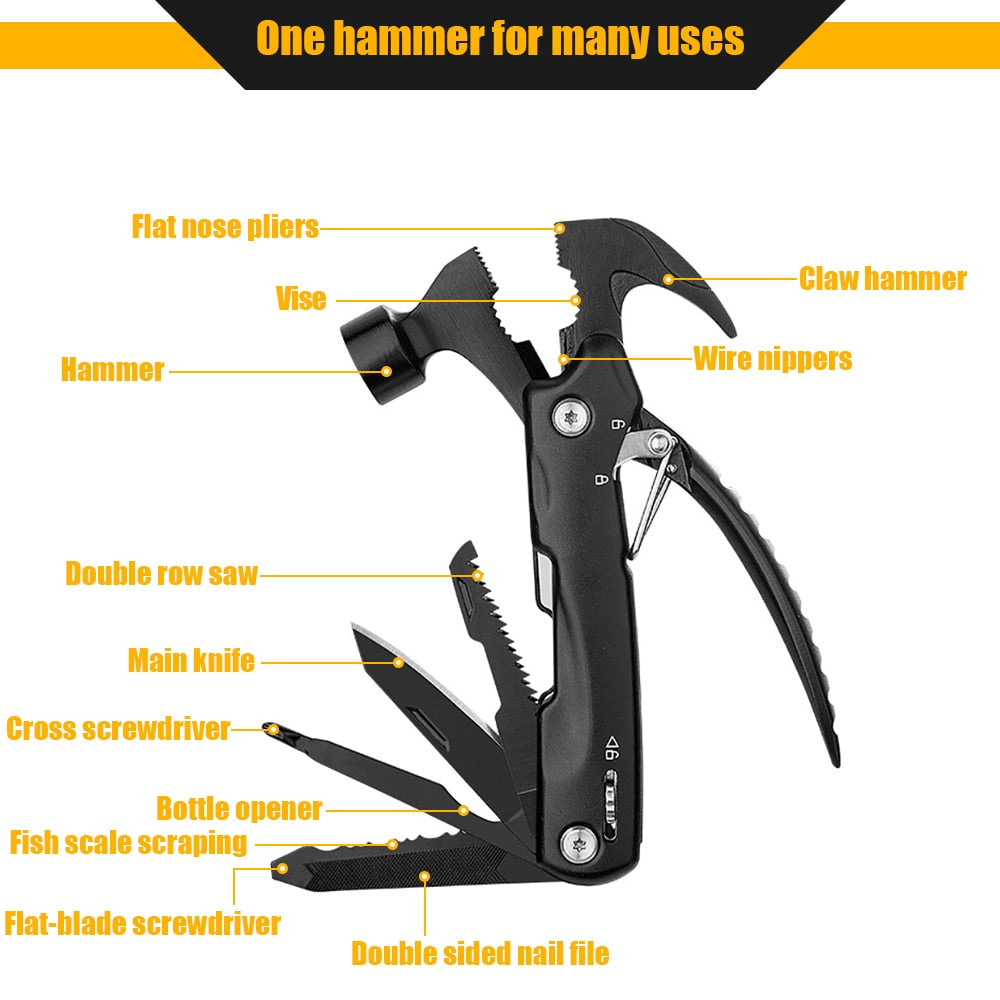 Camping Multi Tools Hammer - jmscamping.com