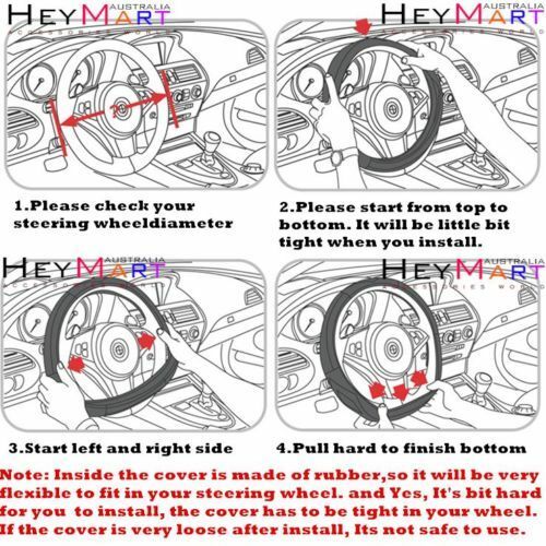 Steering Wheel Cover - Blue - jmscamping.com