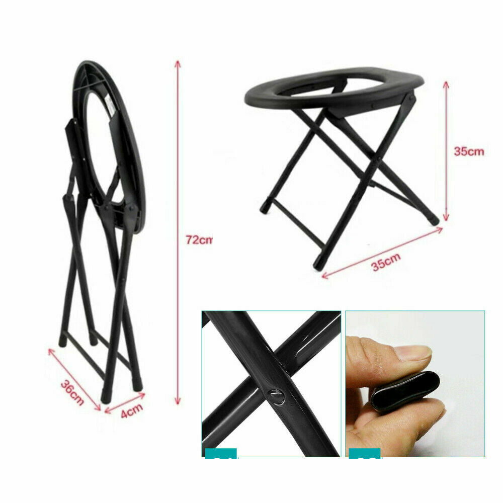 Outdoor Camping Folding Toilet - jmscamping.com