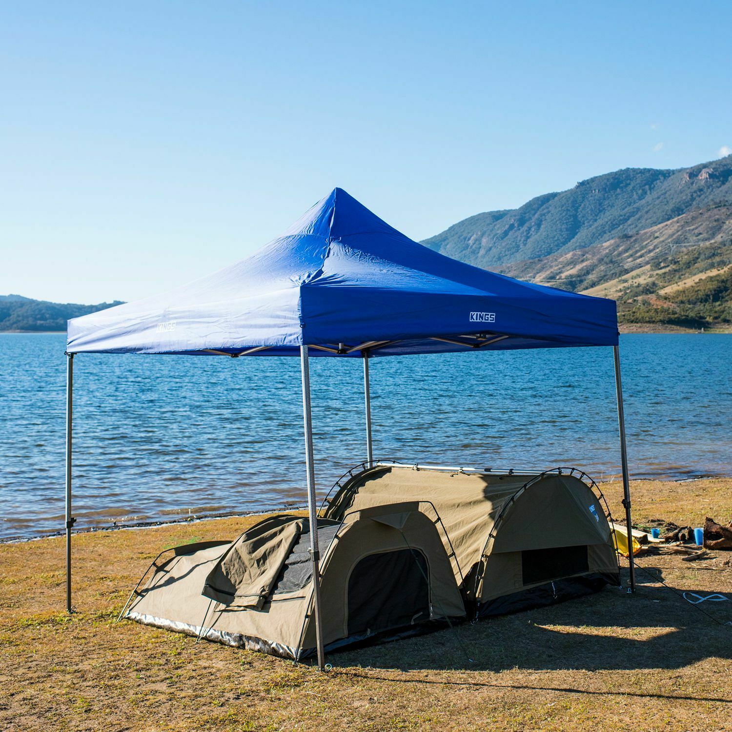 Kings 3x3m Gazebo - jmscamping.com