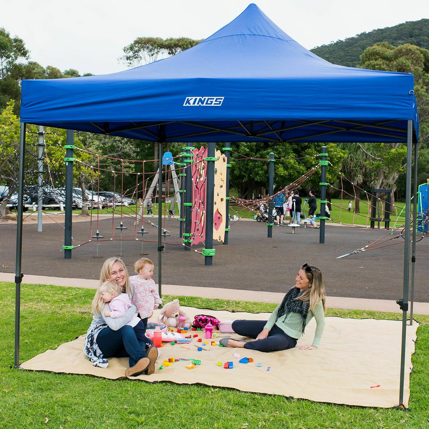 Kings 3x3m Gazebo - jmscamping.com