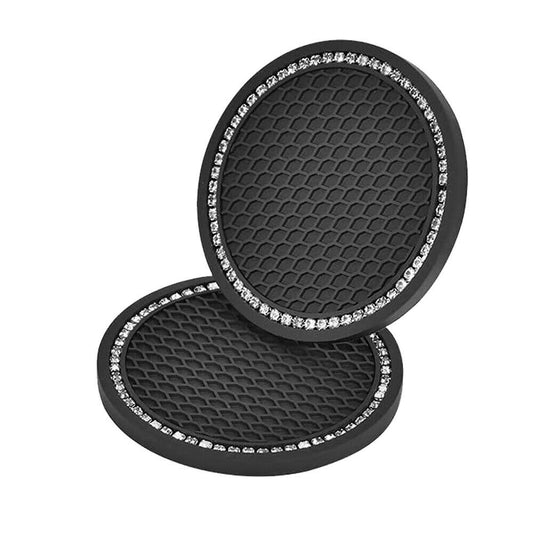 Black Cup Coaster - 2 Pack - jmscamping.com