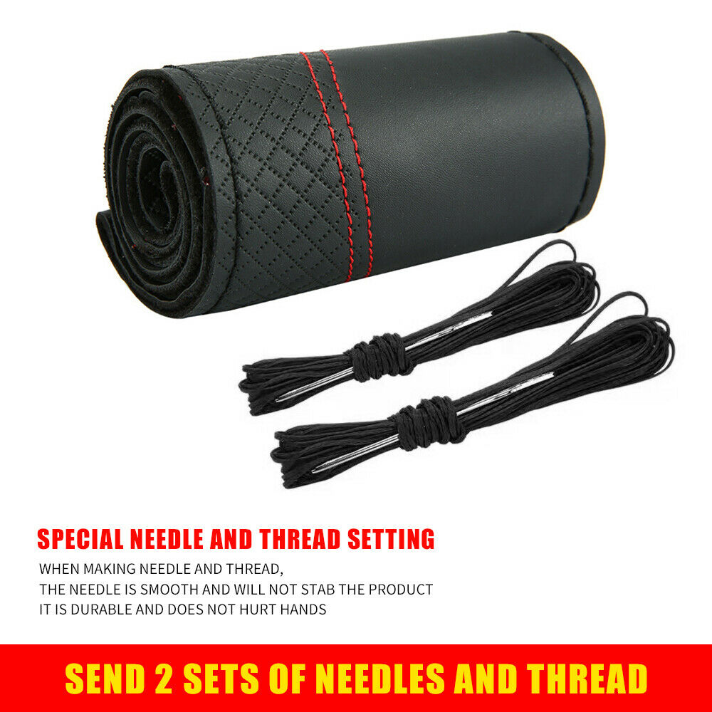 Steering Wheel Cover - Black - jmscamping.com