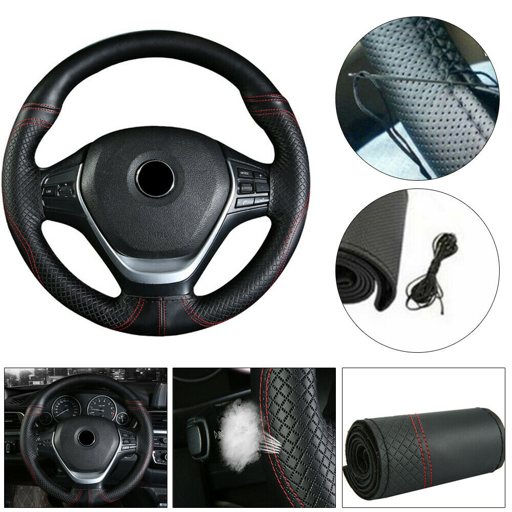 Steering Wheel Cover - Black - jmscamping.com