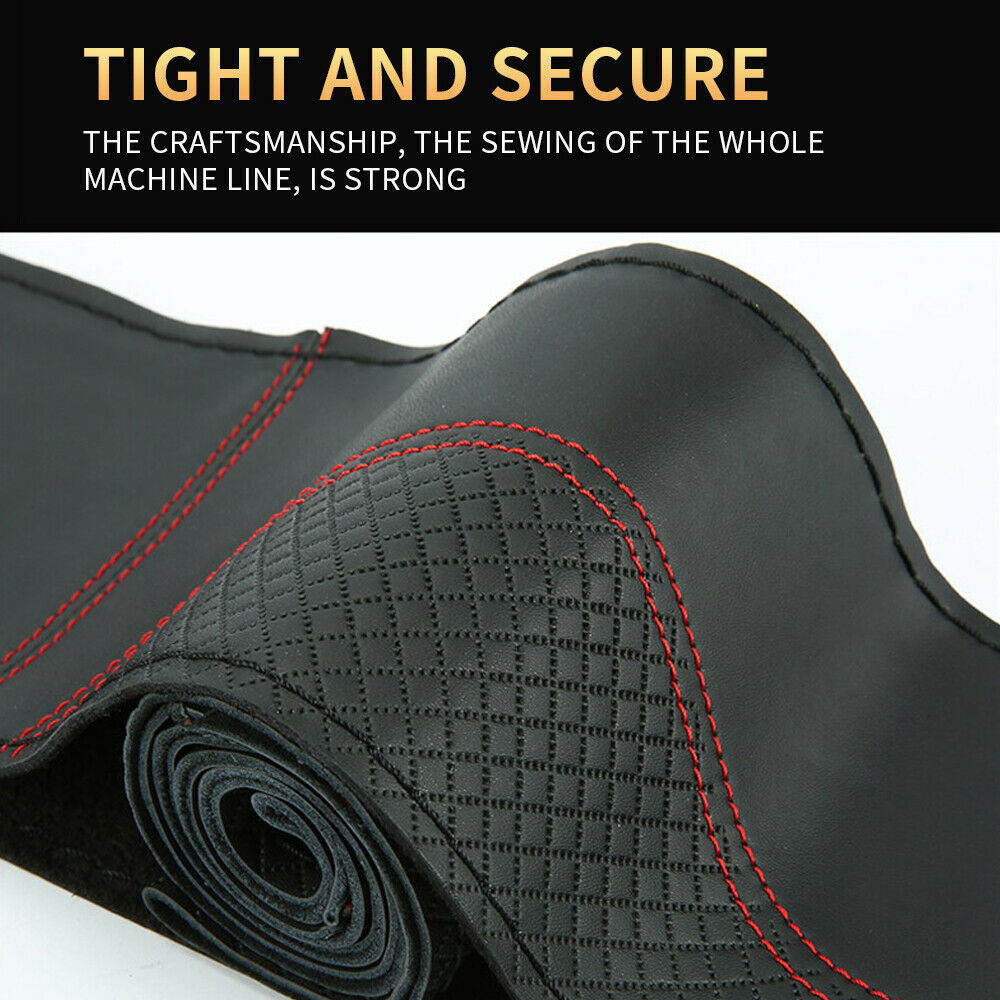 Steering Wheel Cover - Black - jmscamping.com