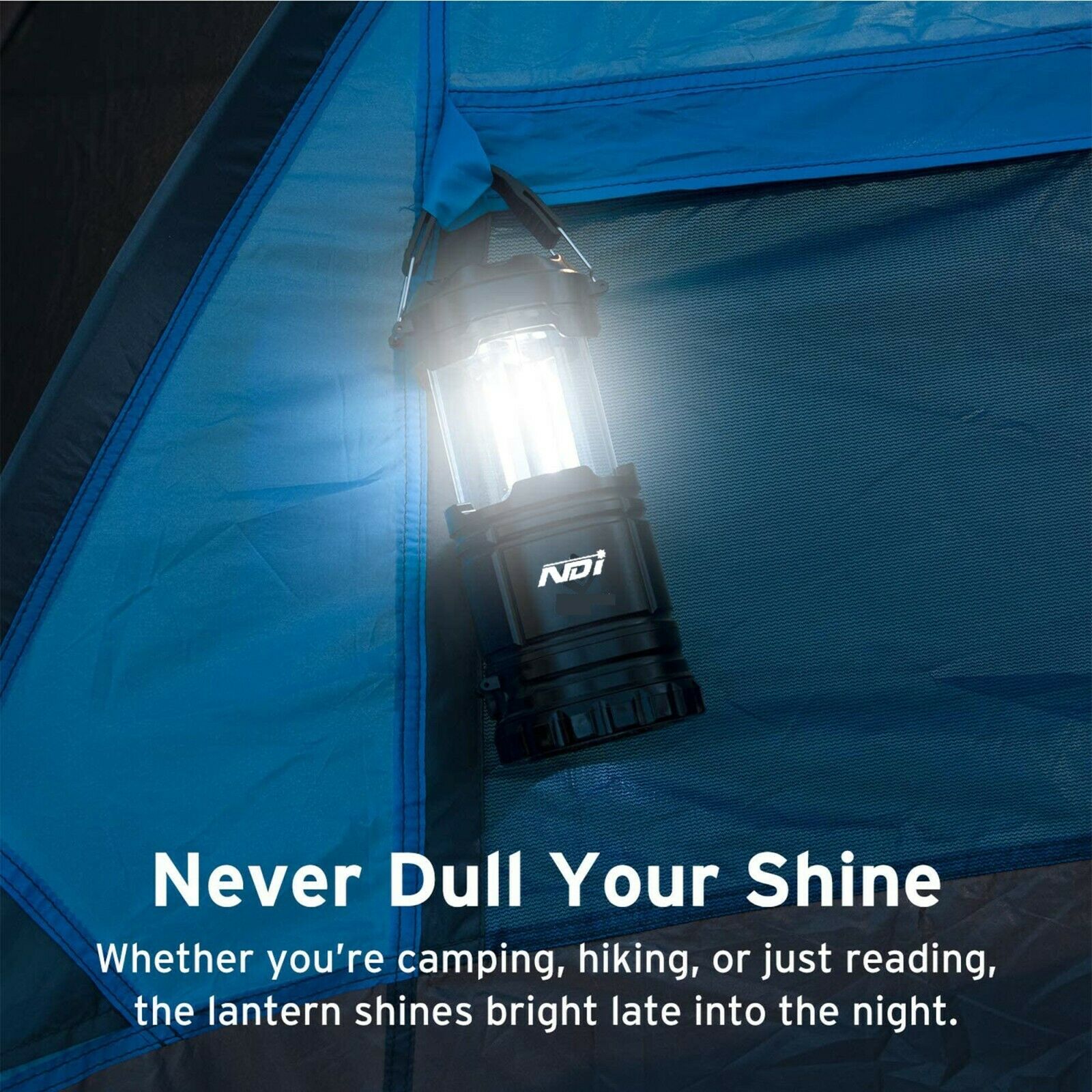 x2 LED Camping Lanterns - jmscamping.com