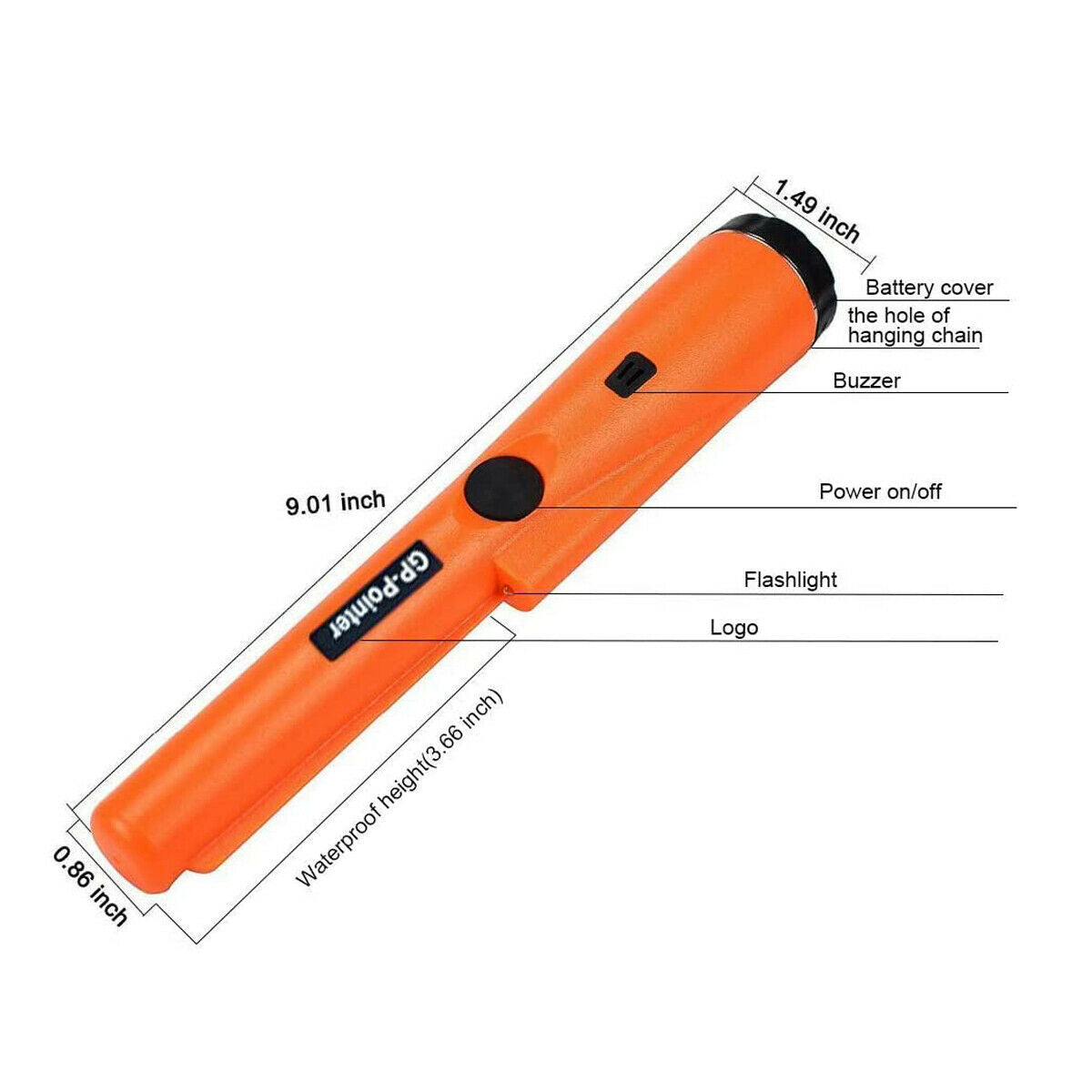 Handheld Metal Detector - jmscamping.com