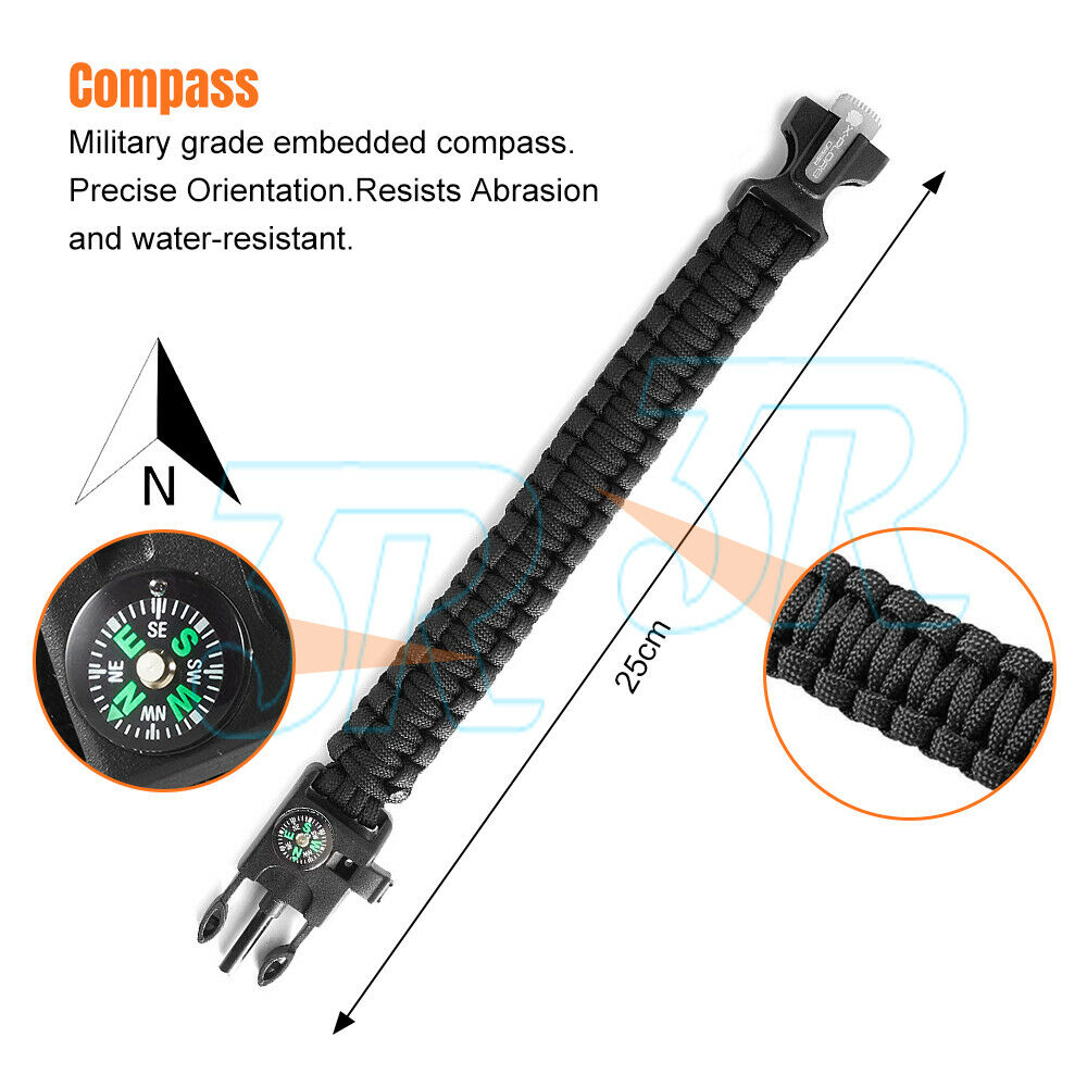 Survival Bracelet - jmscamping.com