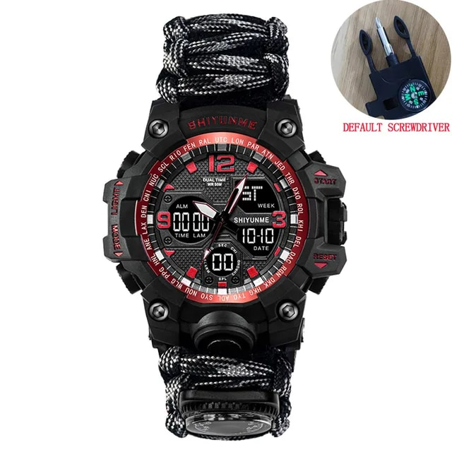 Multifunction Survival Camping Watch