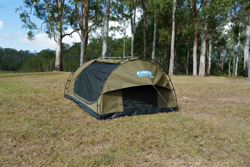 big adventure tent Adventure Kings Big Daddy Deluxe Double Swag Tent + 2 in 1 LED Light & – JMS Camping