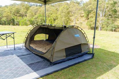 Adventure Kings Big Daddy Deluxe Double Swag Tent+ Storage Bag