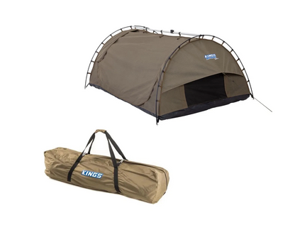 Adventure Kings Big Daddy Deluxe Double Swag Tent+ Storage Bag