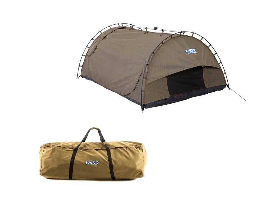Kings Big Daddy デラックスダブルスワッグテント Adventure Kings Big Daddy Deluxe Double Swag Tent+ Storage Bag