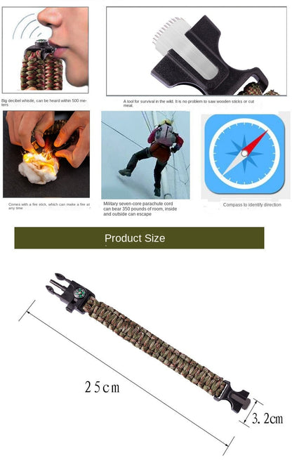 Survival Bracelet - jmscamping.com