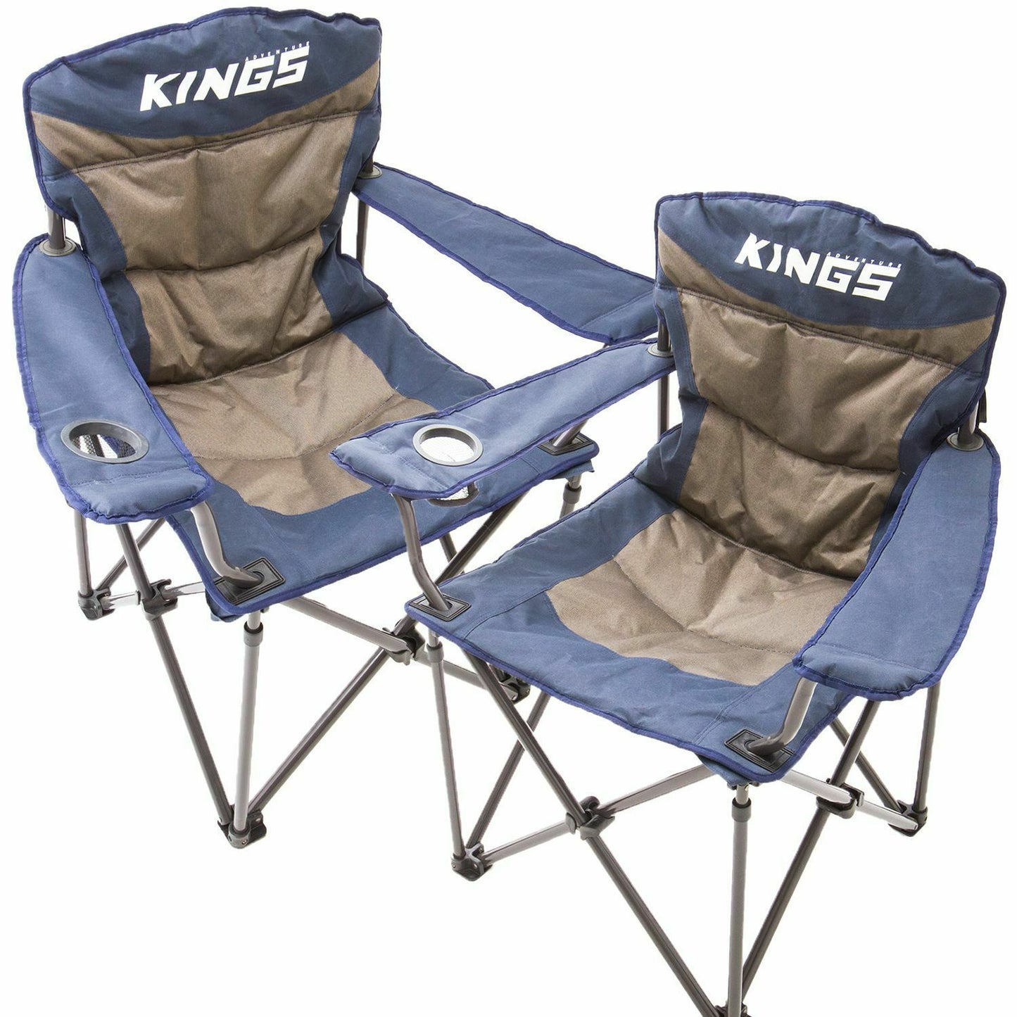 x2 King's Throne Camping Chairs - jmscamping.com