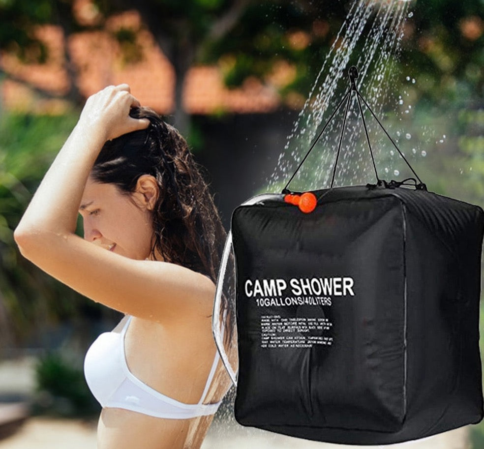 40L Outdoor Shower Bag Water Pipe - jmscamping.com