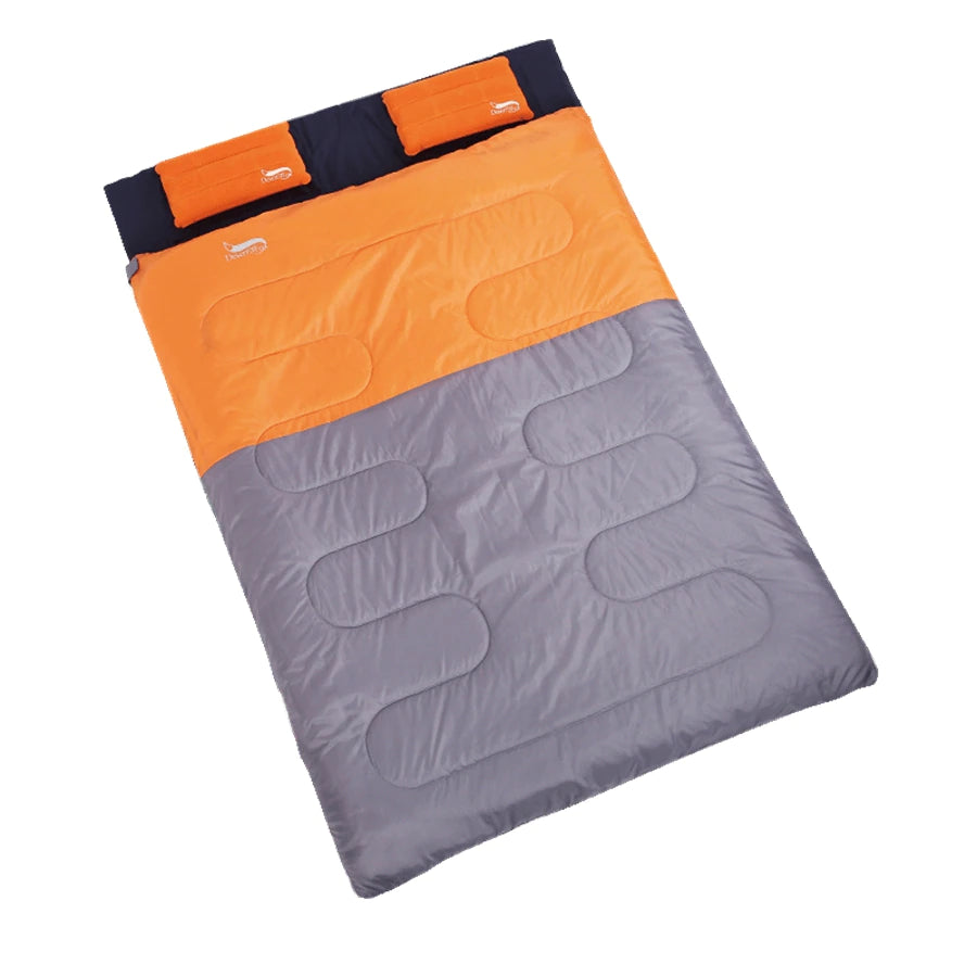 2 Person Air Pillow Lightweight Sleeping Bag - jmscamping.com