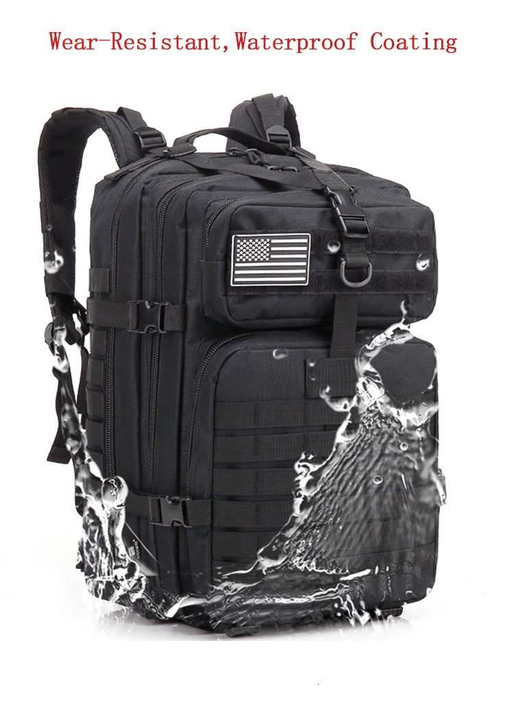 50L Military Backpack Tactical Rucksack - jmscamping.com