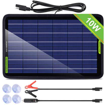 12V Solar Panel Kit Trickle Car Boat Battery - jmscamping.com