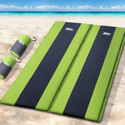 Self Inflating Camping Sleeping Air Bed Double 2.5cm - jmscamping.com