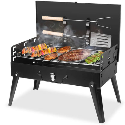 BBQ Portable Charcoal Grill - jmscamping.com