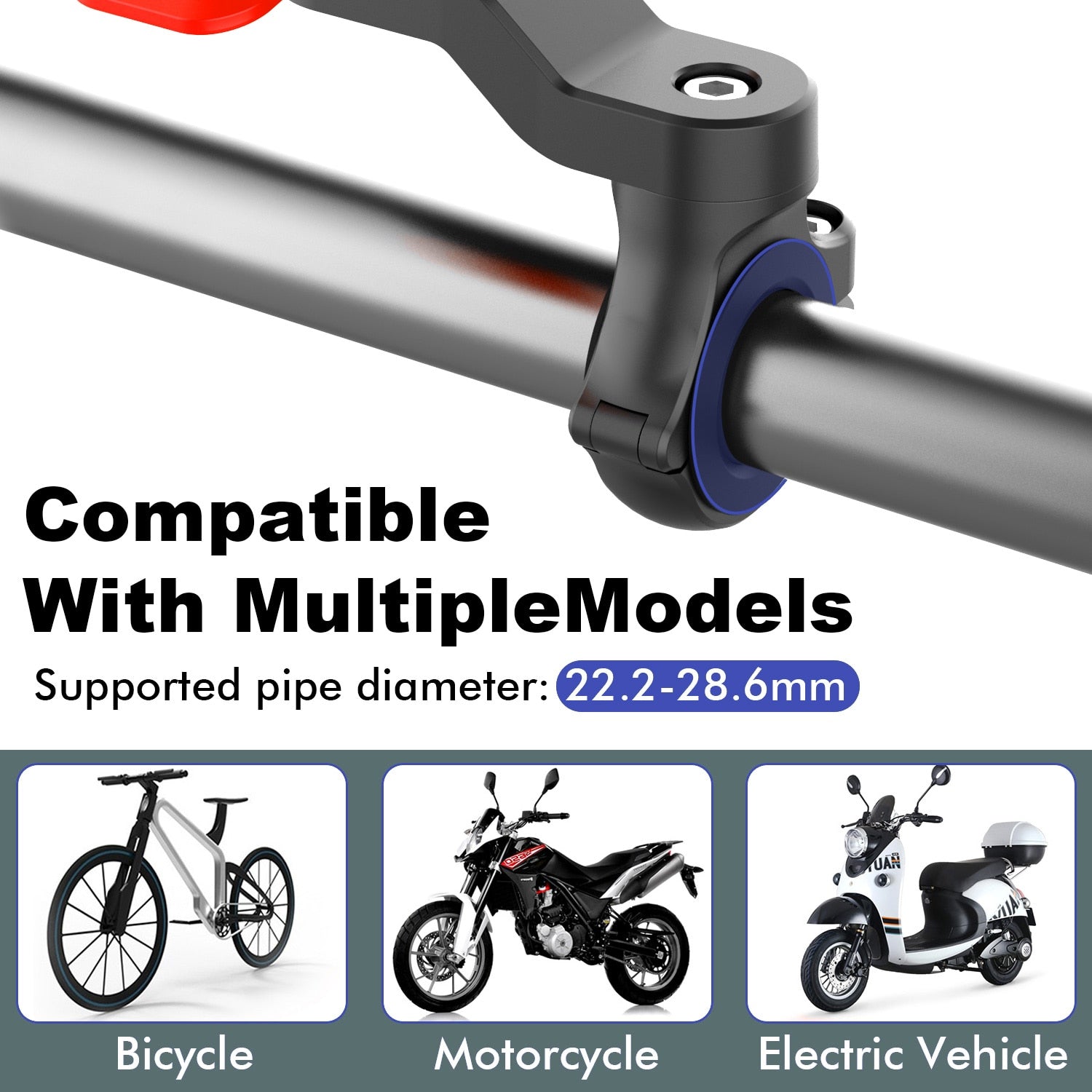 Motorcycle Bike Phone Mount - jmscamping.com