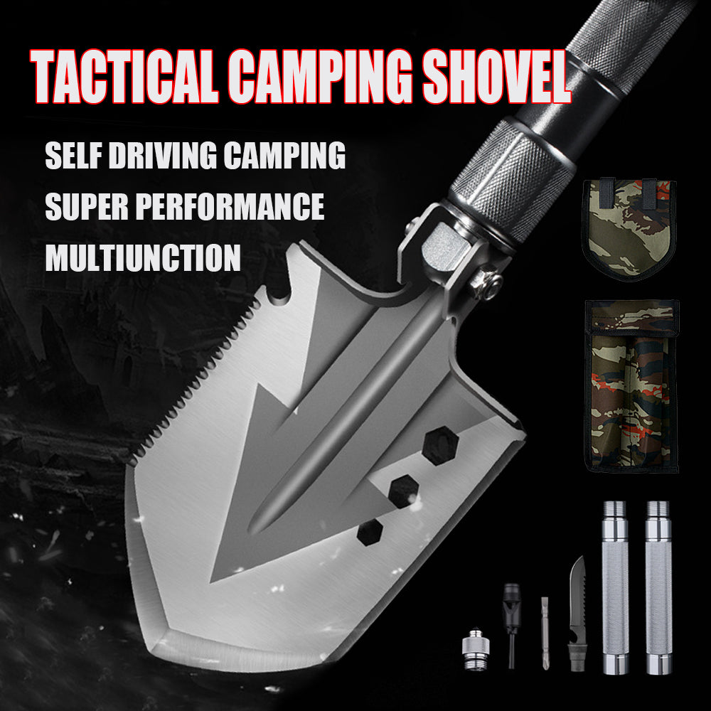 Multifunction Tactical Camping Shovel - jmscamping.com