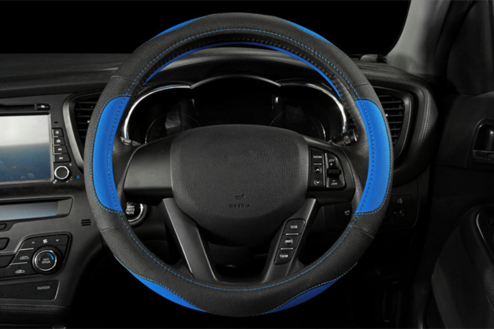Steering Wheel Cover - Blue - jmscamping.com