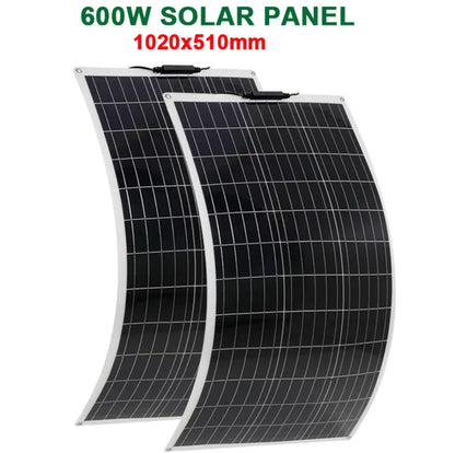 300w Semi-Flexible Solar Panel - JMS Camping Store