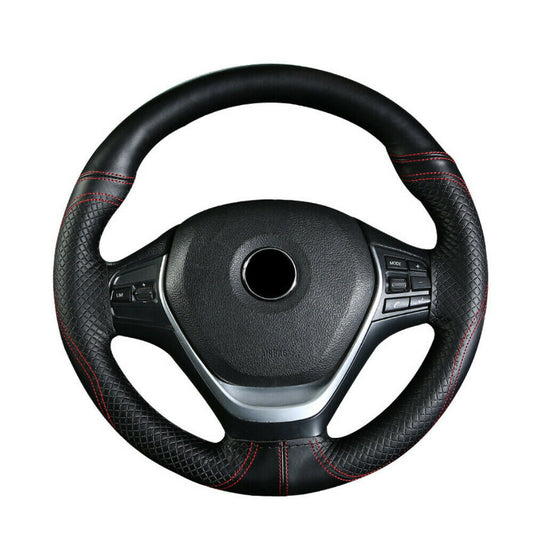 Steering Wheel Cover - Black - jmscamping.com