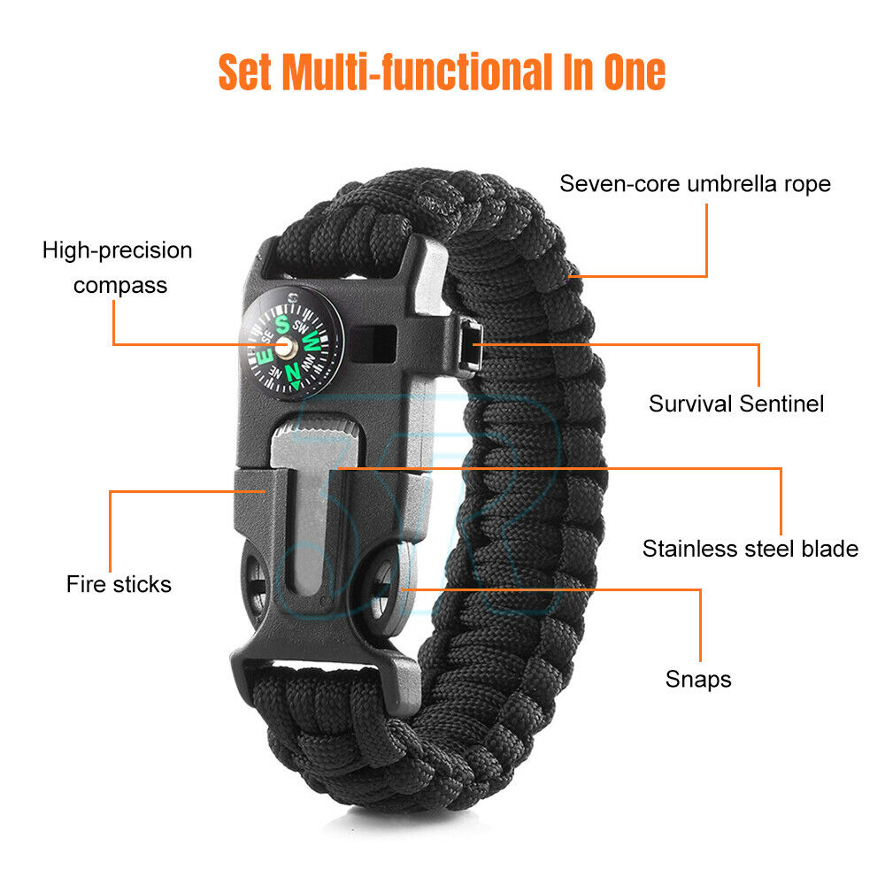 Survival Bracelet - jmscamping.com